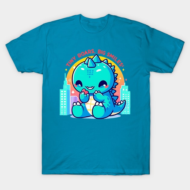 baby godzilla T-Shirt by AOAOCreation